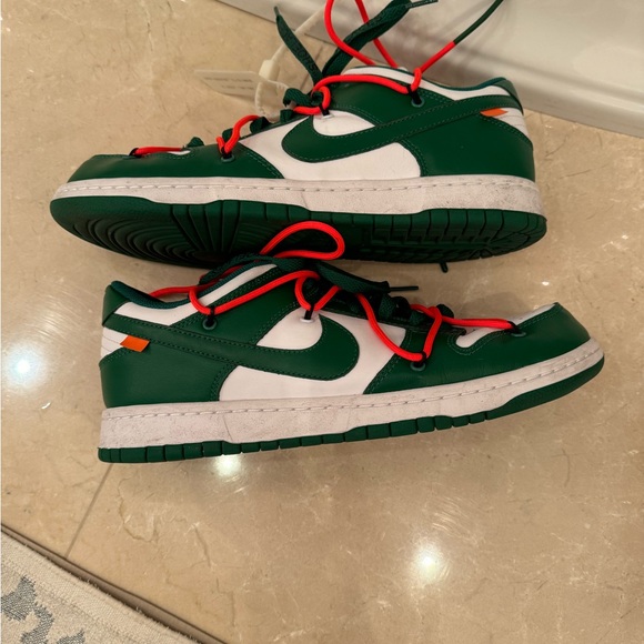 Nike Dunk Low Off-White Pine Green - Picture 3 of 16
